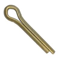 3/32" X 1-1/4" Cotter Pin, Carbon Steel, Zinc Yellow